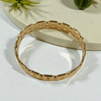 Chain-Link Bangle Bracelet - Anti-Tarnish