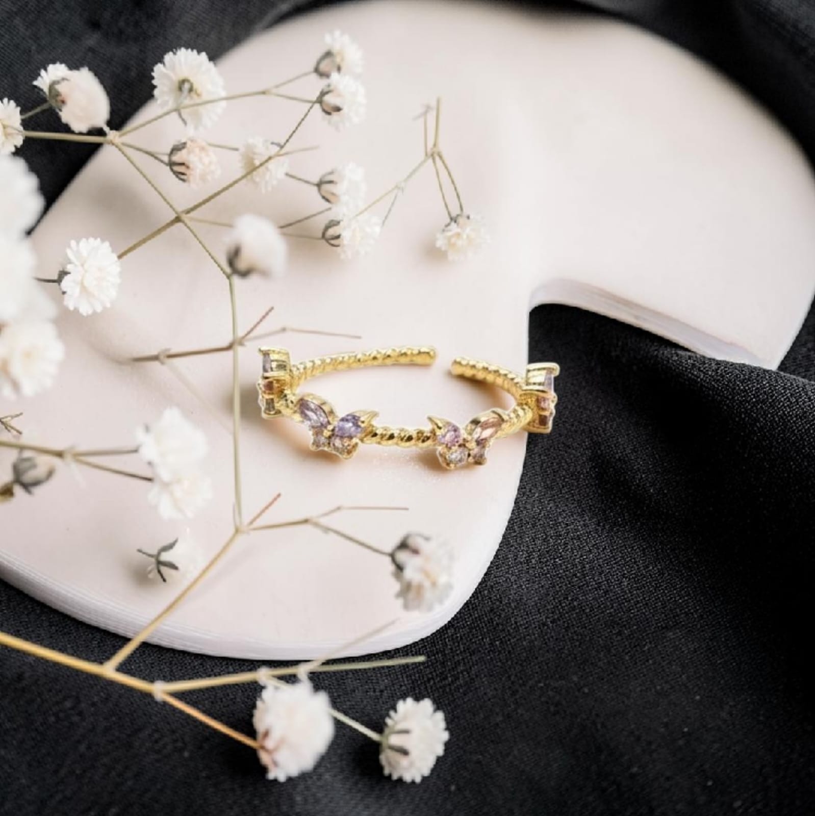 Butterfly Bloom Anti-Tarnish Ring
