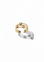 Aurora Triple Band Anti-Tarnish Ring