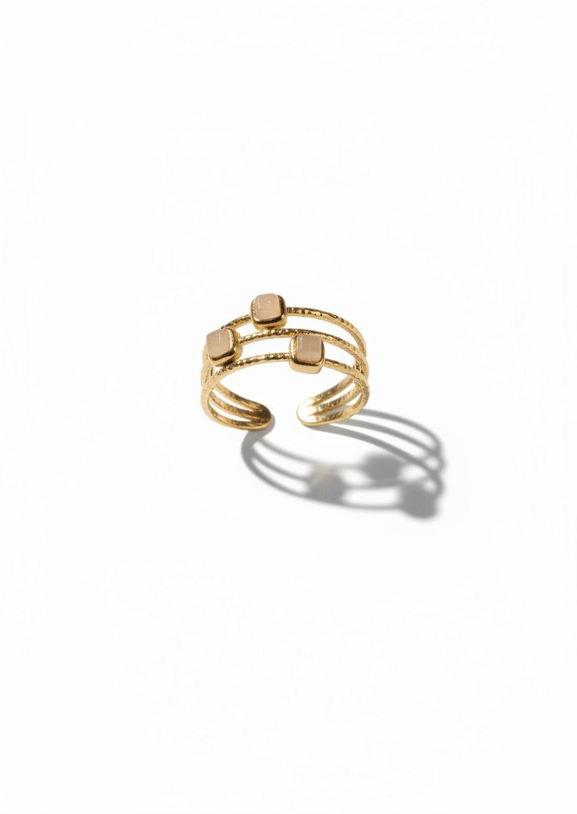 Aurora Triple Band Anti-Tarnish Ring